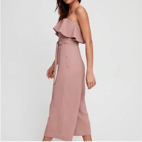 ARITZIA FLUTTER JUMPSUIT BY BABATON - Size US 8 - Picture 4 of 13
